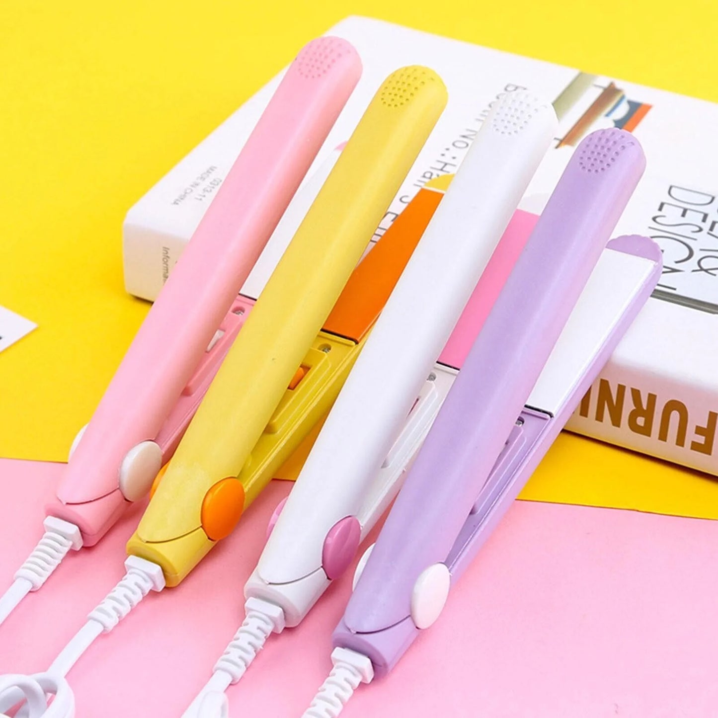 Portable Mini Hair Straightener & Curler