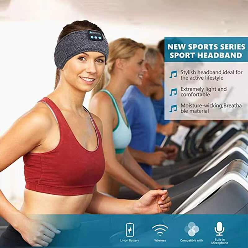 Wireless Bluetooth Headband for Sleep & Sports