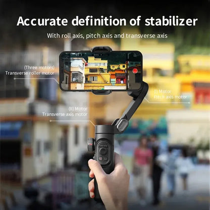AI Tracking Smartphone Gimbal for TikTok & Vlogs