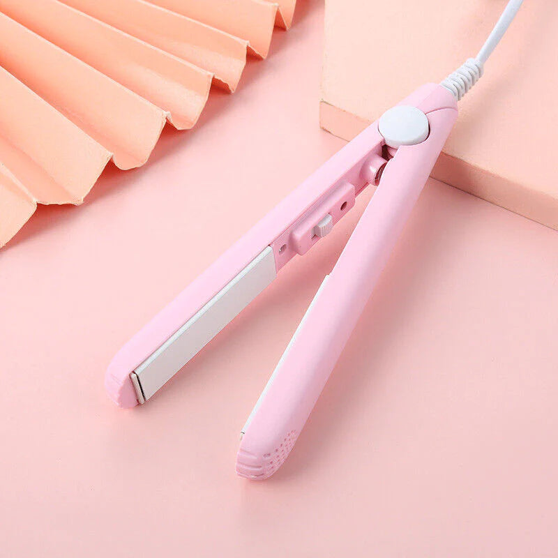 Portable Mini Hair Straightener & Curler