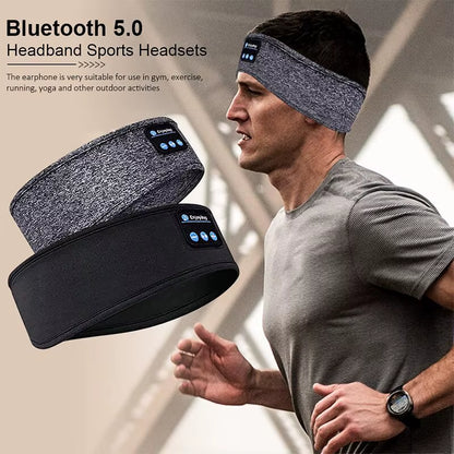 Wireless Bluetooth Headband for Sleep & Sports