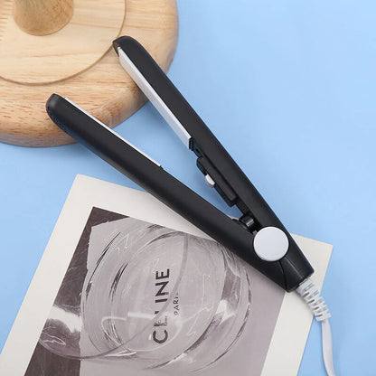 Portable Mini Hair Straightener & Curler