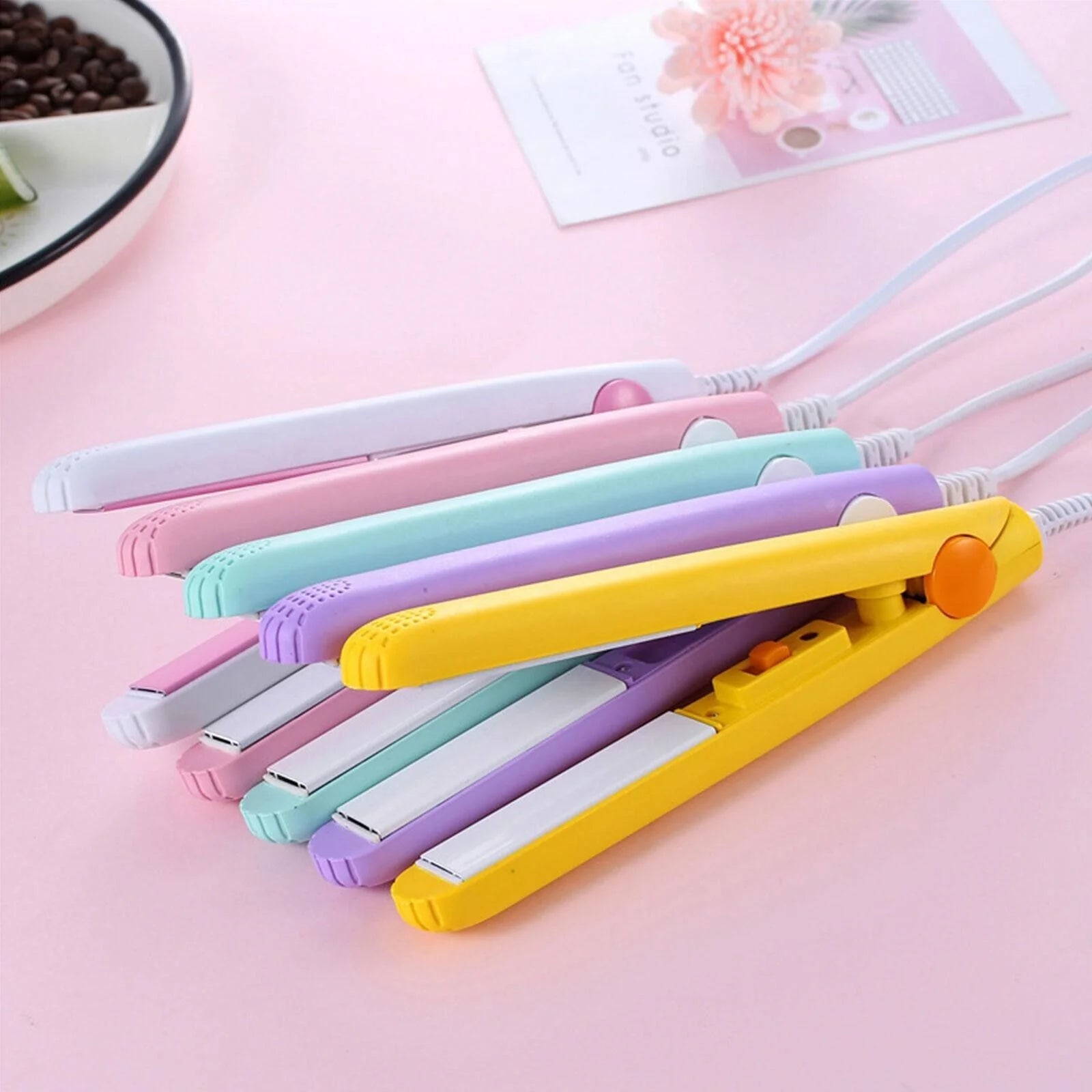 Portable Mini Hair Straightener & Curler