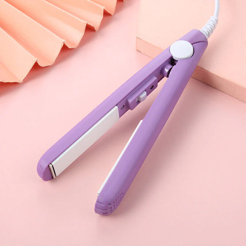 Portable Mini Hair Straightener & Curler