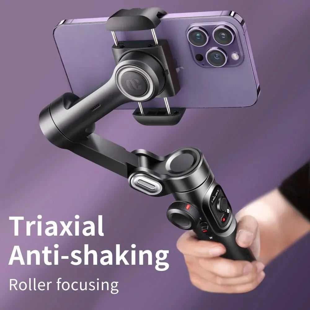 AI Tracking Smartphone Gimbal for TikTok & Vlogs