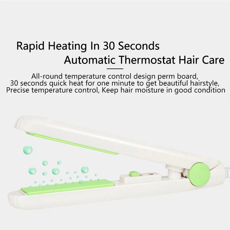 Portable Mini Hair Straightener & Curler